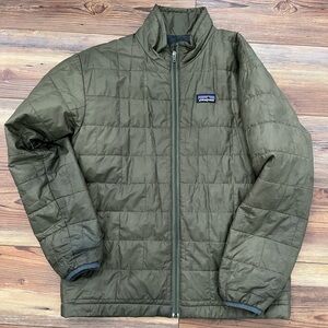 Patagonia Boy’s Green Puffer Jacket